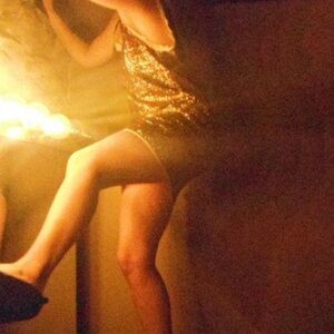 Wilfred Aritzia Women's Bronze Sequin Sleeveless Mini Dress Size Medium